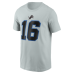 Футболка Jared Goff Detroit Lions Nike 2026 Rivalries Collection Name & Number - Silver