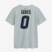 Футболка Jahmyr Gibbs Detroit Lions Nike 2026 Rivalries Collection Name & Number - Silver
