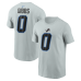 Футболка Jahmyr Gibbs Detroit Lions Nike 2026 Rivalries Collection Name & Number - Silver