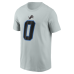 Футболка Jahmyr Gibbs Detroit Lions Nike 2026 Rivalries Collection Name & Number - Silver