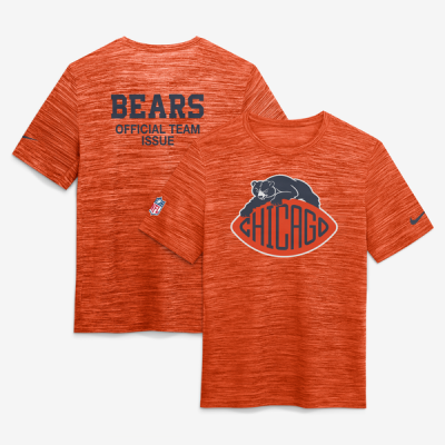 Футболка Chicago Bears Nike 2026 Rivalries Collection Sideline Velocity - Orange