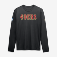 Футболка с длинным рукавом San Francisco 49ers Nike Rivalries Collection Sideline Legend - Black Футболка с длинным рукавом San Francisco 49ers Nike Rivalries Collection Sideline Legend - Black