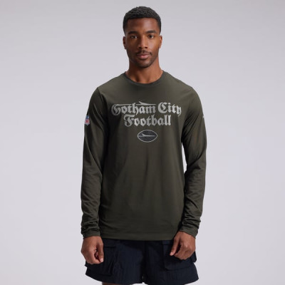 Футболка с длинным рукавом New York Jets Nike Rivalries Collection Sideline Legend - Green