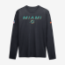 Футболка с длинным рукавом Miami Dolphins Nike Rivalries Collection Sideline Legend - Navy