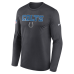 Футболка с длинным рукавом Indianapolis Colts Nike 2026 Rivalries Collection Sideline Legend - Anthracite