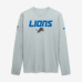 Футболка с длинным рукавом Detroit Lions Nike 2026 Rivalries Collection Sideline Legend - Silver