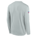 Футболка с длинным рукавом Detroit Lions Nike 2026 Rivalries Collection Sideline Legend - Silver
