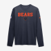 Футболка с длинным рукавом Chicago Bears Nike 2026 Rivalries Collection Sideline Legend - Navy