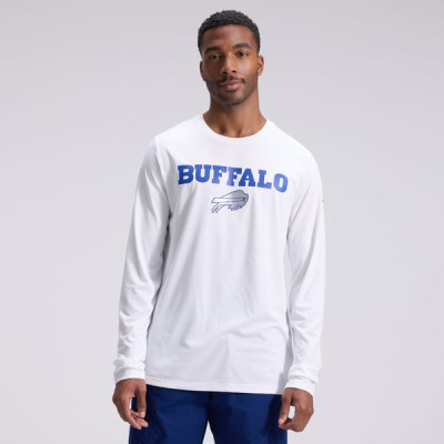 Футболка с длинным рукавом Buffalo Bills Nike Rivalries Collection Sideline Legend - White