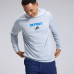 Detroit Lions Nike 2026 Rivalries Collection Sideline Lightweight Hooded Long Sleeve Top - Silver