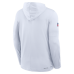 Detroit Lions Nike 2026 Rivalries Collection Sideline Lightweight Hooded Long Sleeve Top - Silver