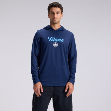 Tennessee Titans Nike 2026 Rivalries Collection Sideline Lightweight Hooded Long Sleeve Top - Navy Tennessee Titans Nike 2026 Rivalries Collection Sideline Lightweight Hooded Long Sleeve Top - Navy