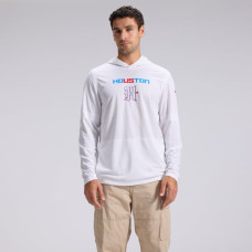 Houston Texans Nike 2026 Rivalries Collection Sideline Lightweight Hooded Long Sleeve Top - White