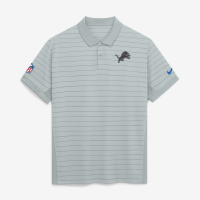 Поло Detroit Lions Nike 2026 Rivalries Collection Sideline Victory - Silver