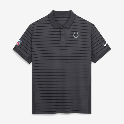 Поло Indianapolis Colts Nike 2026 Rivalries Collection Sideline Victory - Anthracite