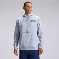 Куртка Seattle Seahawks Nike Rivalries Collection Sideline Anorak Half-Zip - Gray