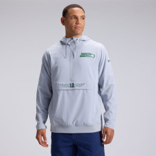 Куртка Seattle Seahawks Nike Rivalries Collection Sideline Anorak Half-Zip - Gray
