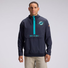 Куртка Miami Dolphins Nike Rivalries Collection Sideline Anorak Half-Zip - Navy