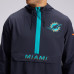 Куртка Miami Dolphins Nike Rivalries Collection Sideline Anorak Half-Zip - Navy
