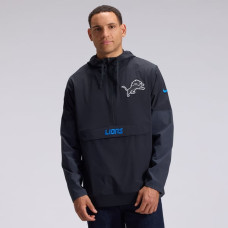 Куртка Detroit Lions Nike 2026 Rivalries Collection Sideline Anorak Half-Zip - Black