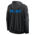 Куртка Detroit Lions Nike 2026 Rivalries Collection Sideline Anorak Half-Zip - Black