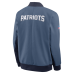 Куртка New England Patriots Nike Rivalries Collection Sideline Bomber - Blue