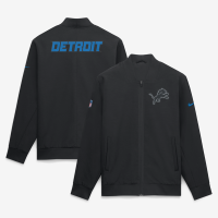 Куртка Detroit Lions Nike 2026 Rivalries Collection Sideline Bomber - Black