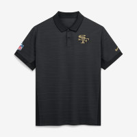 Поло San Francisco 49ers Nike Rivalries Collection Sideline Victory - Black