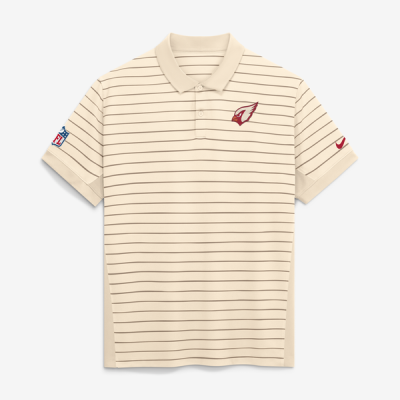Поло Arizona Cardinals Nike Rivalries Collection Sideline Victory - Natural