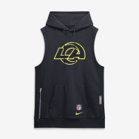 Толстовка Los Angeles Rams Nike Rivalries Collection Sideline Sleeveless Fleece - Navy
