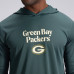 Green Bay Packers Nike 2026 Rivalries Collection Sideline Lightweight Hooded Long Sleeve Top - Green