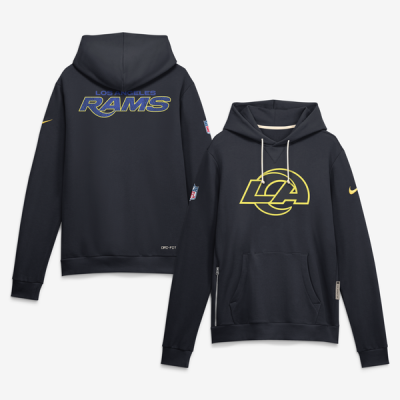 Толстовка Los Angeles Rams Nike Rivalries Collection Standard Issue Sideline - Navy