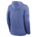 New England Patriots Nike Rivalries Collection Sideline Lightweight Hooded Long Sleeve Top - Blue