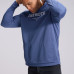 New England Patriots Nike Rivalries Collection Sideline Lightweight Hooded Long Sleeve Top - Blue