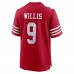 Игровая джерси Brayden Willis San Francisco 49ers Nike Team Game - Scarlet