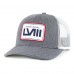 Бейсболка '47 Super Bowl LVIII Ellington Trucker - Heather Gray/White Бейсболка '47 Super Bowl LVIII Ellington Trucker - Heather Gray/White