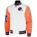 Кофта на молнии Chicago Bears Mitchell & Ness Team Burst Warm-Up - White