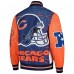 Кофта на молнии Chicago Bears Mitchell & Ness Team Burst Warm-Up - White