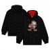 Толстовка Cleveland Browns Mitchell & Ness Allover Print Fleece - Black