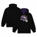 Толстовка Minnesota Vikings Mitchell & Ness Allover Print Fleece - Black