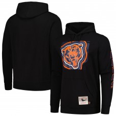 Толстовка Chicago Bears Mitchell & Ness Gridiron Classics Big Face 7.0 - Black