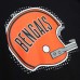 Толстовка Cincinnati Bengals Mitchell & Ness Gridiron Classics Big Face 7.0 - Black