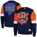 Кофта Chicago Bears Mitchell & Ness Gridiron Classics Allover 3.0 - Navy