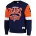 Кофта Chicago Bears Mitchell & Ness Gridiron Classics Allover 3.0 - Navy