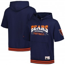 Футболка с капюшоном Chicago Bears Mitchell & Ness Pre-Game - Navy