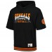 Толстовка Cincinnati Bengals Mitchell & Ness Pre-Game Short Sleeve - Black