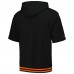 Толстовка Cincinnati Bengals Mitchell & Ness Pre-Game Short Sleeve - Black