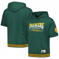 Футболка с капюшоном Green Bay Packers Mitchell & Ness Pre-Game - Green