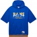 Толстовка Los Angeles Rams Mitchell & Ness Pre-Game Short Sleeve - Royal