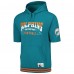 Толстовка Miami Dolphins Mitchell & Ness Pre-Game Short Sleeve - Aqua